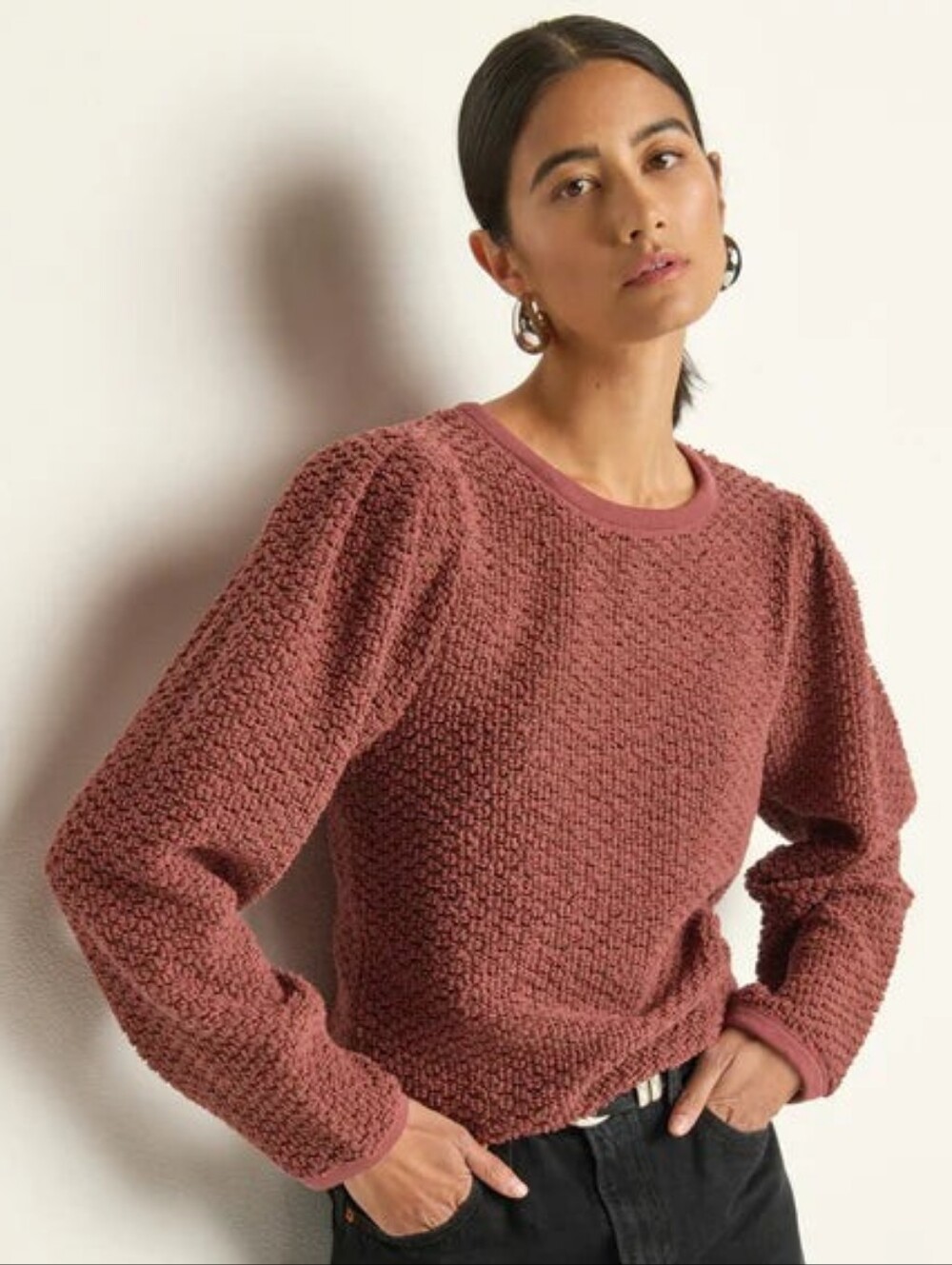 Nation LA Etta Lace Popover Sweater